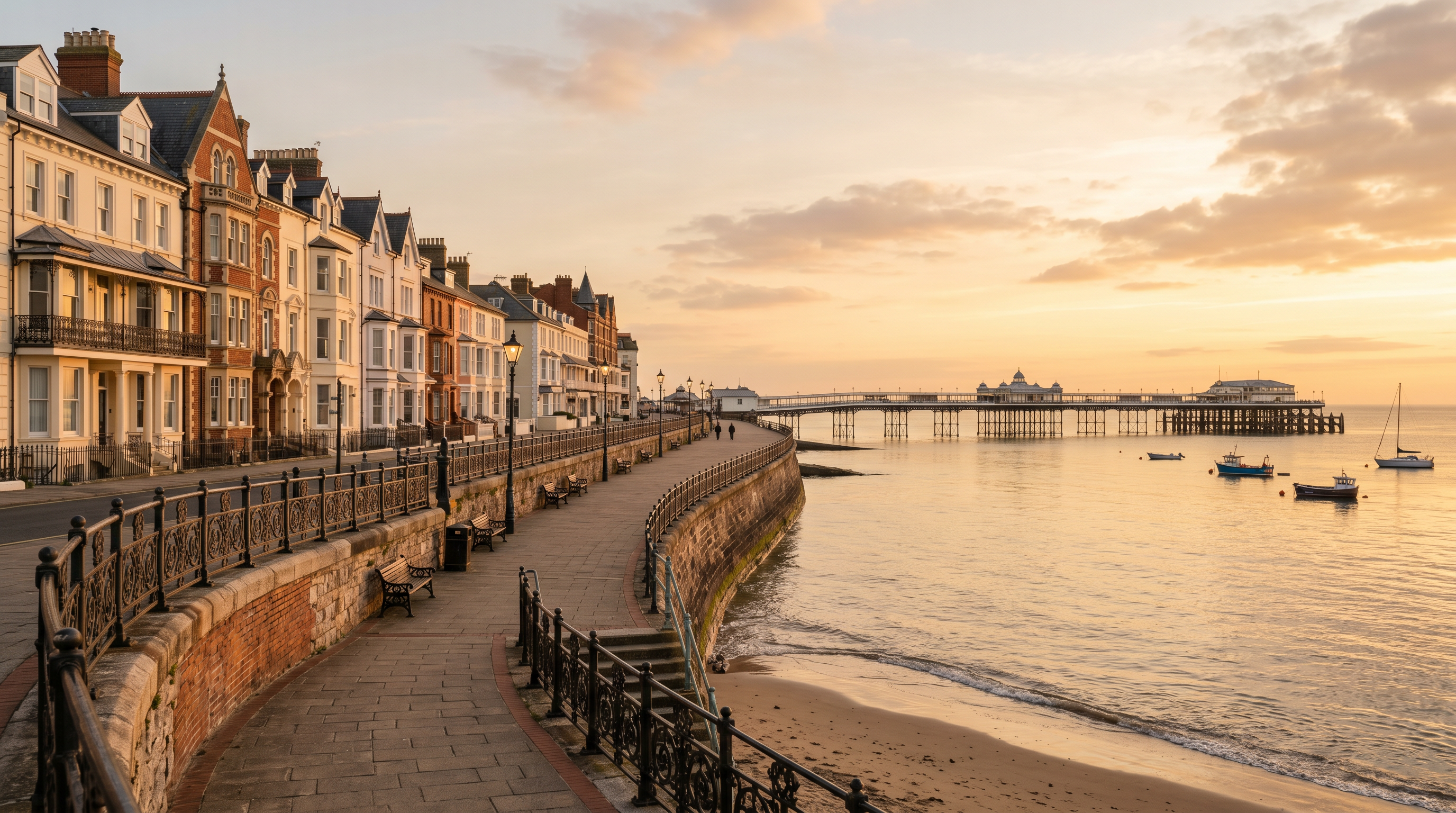 Brighton seafront promenade near BestRankingHub hotel